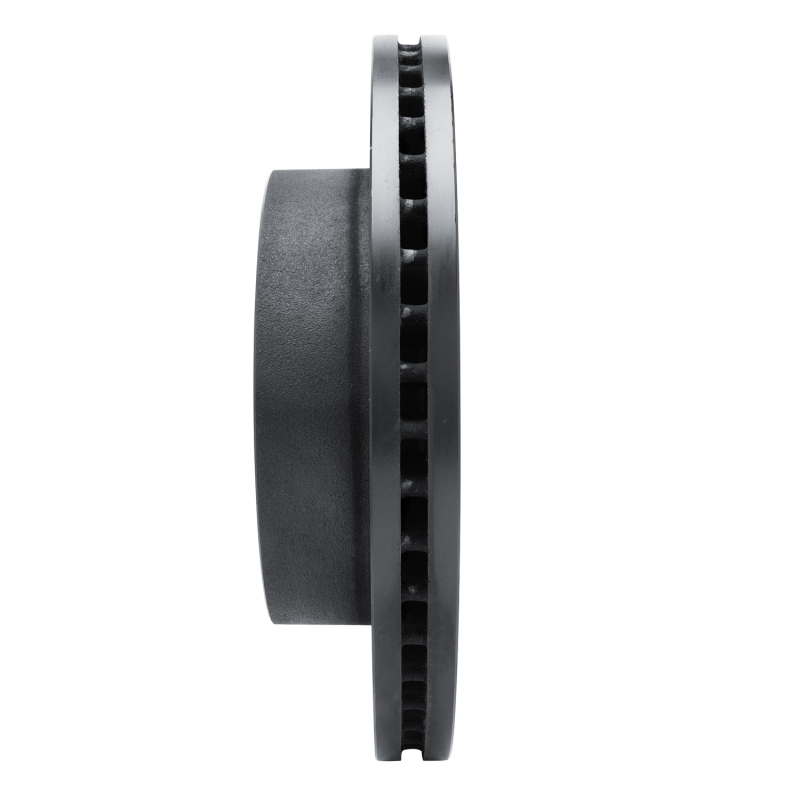 Ford Transit-350 HD/DRW Brake Rotor (1) - Rear Left - R1 Concepts - Drilled & Slotted - Black - `20-`25